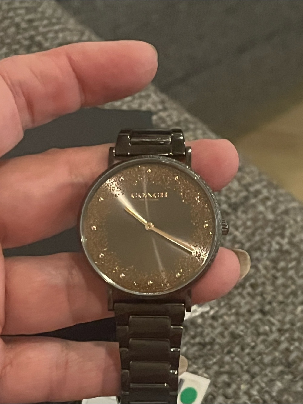 NWT Coach Perry Bronze Watch - Picture 8 of 9